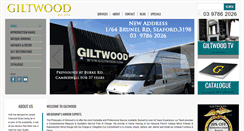Desktop Screenshot of giltwood.com.au